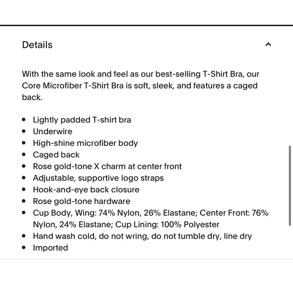 NWT Savage X Fenty Core Microfiber TShirt Bra - Picture 9 of 9